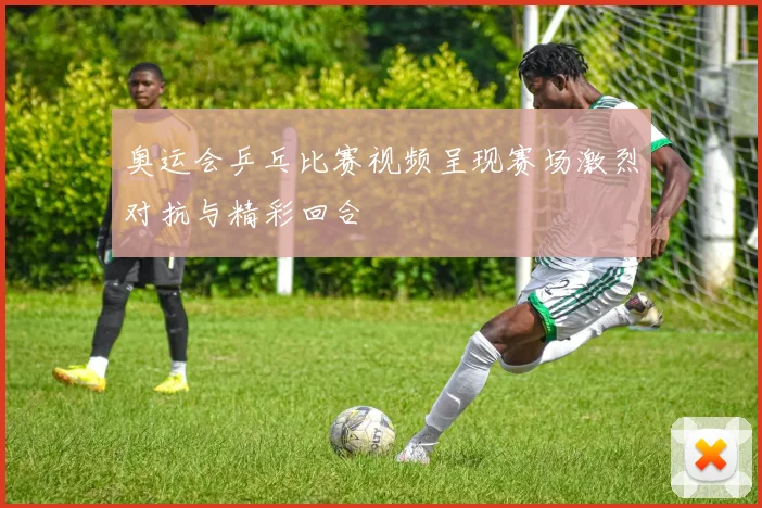 奥运会乒乓比赛视频呈现赛场激烈对抗与精彩回合